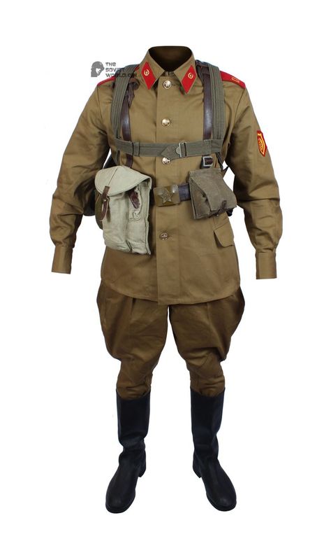 Soviet soldier's M69 Infantry military uniform. Like new condition, never used. Consists of: Jacket with Shoulder Boards, Patch and Trousers. Other items are optional (additional). Soviet Fashion, Khakis Outfit, Suit Measurements, Ww2 Uniforms, Army Clothes, Combat Gear, Soviet Army, Army Uniform, Military Gear