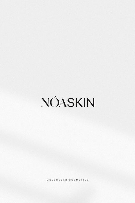 NOASKIN is a clean skincare brand for the modern woman. Our minimalist branding and logo reflects our commitment to purity and simplicity. #cleanskincare #skincare#Skin_Care_Icon #Future_Branding #Skin_Care_Branding_Design #Nature_Brand_Identity Skin Care Branding Design, Candle Logo Design, Logo Cosmetic, Wordmark Logo Design, Healthy Logo, Clean Typography, Skin Logo, Makeup Logo Design, Font Simple