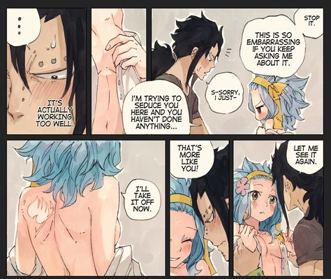 Gale Fairy Tail, Gajeel X Levy, Fairy Tail Levy, Gajeel And Levy, Fairy Tail Funny, Fairy Tail Comics, Fairy Tail Love, Anime Fairy Tail, Fairy Tale Anime