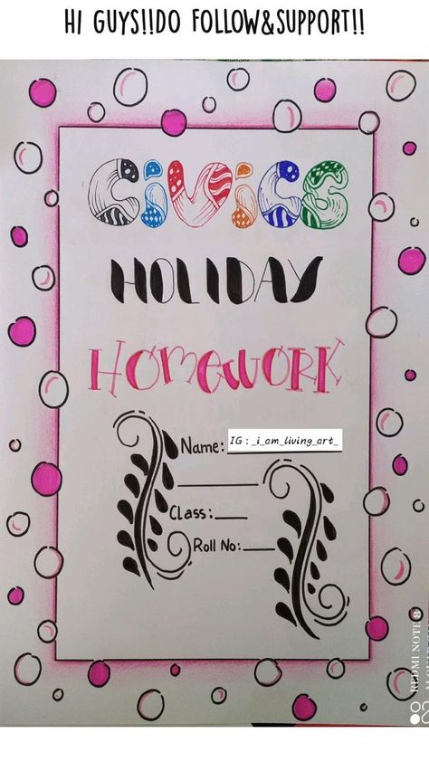 Project Design Ideas School, Project Design Ideas, Acknowledgments For Project, Contents Page Design, Cover Page For Project, Cartoons Drawing, Project Cover Page, Holiday Homework, File Decoration Ideas