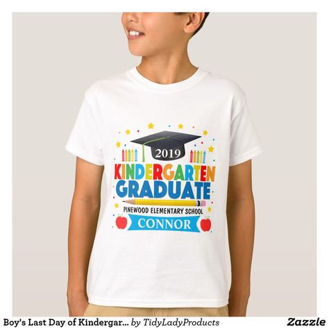 Boy's Last Day of Kindergarten T-shirt, Graduation Outift, Boy Kindergarten Graduation shirt Last Day Of Kindergarten, Kindergarten Outfit, Owl T Shirt, Preschool Graduation, Graduation Funny, Kindergarten Graduation, Pink Owl, Nailed It, Preschool Kids