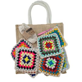 Granny Square Bag Tutorial, Granny Squares Bag, Diy Crochet Tutorial, Hexagon Bag, Diy Granny Square Bag, Granny Square Hexagon, Jute Tas, Granny Hexagon, Crochet A Granny Square