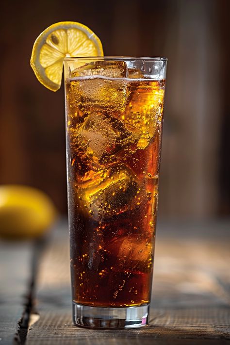 Classic Long Island Iced Tea Recipe with Rum #cocktails #cocktailrecipes #classiccocktails Long Island Tea Cocktails, Long Island Cocktail, Ice Tea Recipe, Long Island Iced Tea Recipe, Long Island Tea, Long Island Iced Tea Cocktail, Iced Tea Recipe, Booze Drink, Drink Syrups