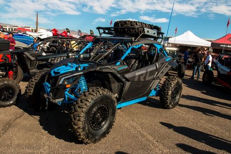 The 2019 Can Am Maverick X3 X RC side-by-side now comes equipped with a clutch style... Can Am Side By Side, Side By Side Atv, Rzr Polaris, Lake Havasu Arizona, Hobie Mirage, Can Am Atv, Can Am Maverick X3, 4 Wheelers, Dirt Bike Girl