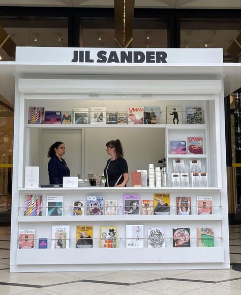 Kiosk Concept, Kiosk Branding, Experiential Marketing Events, Jill Sander, Pop Up Cafe, Selfridges London, 1st October, Brand Pop, Pop Up Market