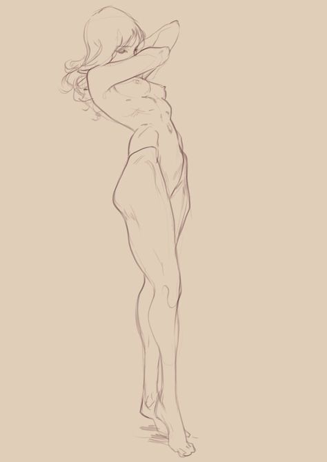 Woman Stretching Drawing Reference, Drawing Reference Body Anatomy, Lower Body Reference Drawing, Suit Character Design Woman, Shading Body Reference, Nude References For Art Pose, People Looking Up Reference, Surreal Figure Drawing, Body Sketches Female Realistic