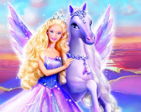 Barbie Magic of Pegasus Beto Y Enrique, Barbie Magic Of Pegasus, Barbie Pegasus, Barbie Films, Magic Of Pegasus, Princess Canvas, Baking Hobby, Wallpaper Preppy, Free Barbie