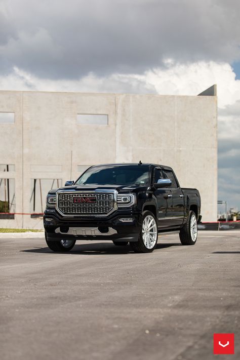 Black Gmc Truck, 2018 Gmc Sierra 1500 Denali, Big Chevy Trucks, Chevrolet Trucks Silverado, Gmc Denali Truck, 2018 Gmc Sierra 1500, Sierra Gmc, Denali Truck, Sierra Truck