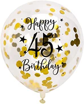 60th Birthday Party Decorations, 95th Birthday, Birthday Party Balloons, 100th Birthday Party, 45th Birthday, Happy Birthday Signs, Perfect Birthday Party, Gold Confetti Balloons, Mens Birthday Party