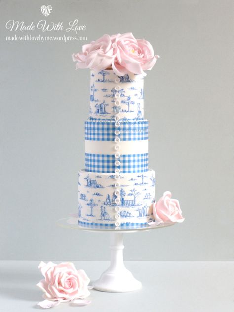 Gingham Cake, Wedding Entrees, Boogie Board, Cool Cake Designs, Tiered Cake, Gorgeous Wedding Cake, Special Occasion Cakes, Cake Gallery, Food Board