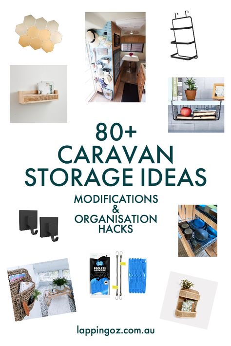 80+ Caravan storage ideas, modifications and organisation hacks. - Caravan Must Haves Ideas, Ikea Hack Campervan, Caravaning Hacks, Campervan Ikea Hacks, Ikea Hack Camping, Campervan Storage Hacks, Caravan Storage Ideas Australia, Ikea Campervan Hacks, Ikea Campervan