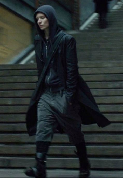 Chica Punk, Lisbeth Salander, Stieg Larsson, Tattoo Dragon, Dragon Black, Noomi Rapace, The Girl With The Dragon Tattoo, Rooney Mara, Olivia Black