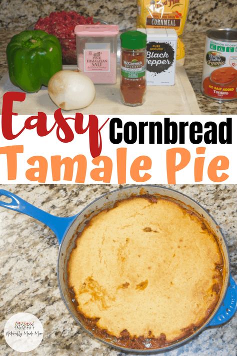 Cornbread Tamale Pie, Tamale Pie Recipe, Easy Cornbread, Cornbread Easy, Tamale Pie, Cornbread Mix, Sunday Recipes, Easy One Pot Meals, One Pot Dinner