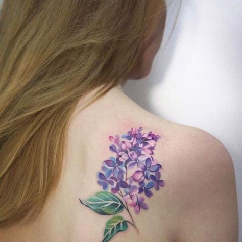 Marsh Watercolor, Water Lily Tattoos, Lilac Tattoo, Tattoo Magazine, Botanical Tattoo, Floral Tattoo Design, Sternum Tattoo, Rose Tattoo Design, Different Tattoos