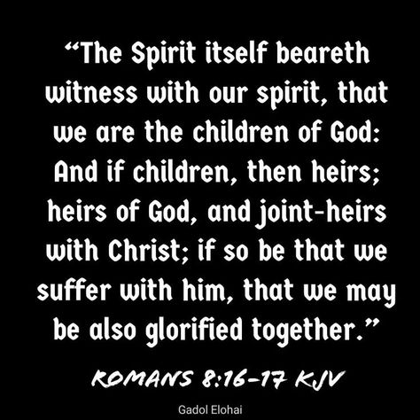 Romans 8:16, Romans 8, Verses, Bible Verses, Bible