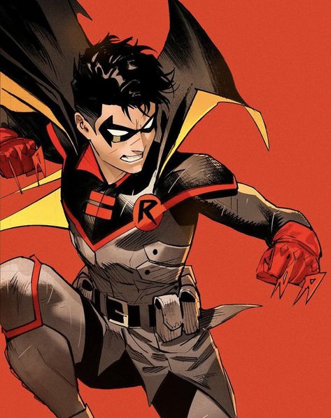 Damian Wayne And Nightwing, Dc Damian Wayne, Damian Wayne Nightwing, Damian Wayne Comics, Damian Wayne Fanart, Damian Wayne Robin, Robin Damian Wayne, Robin Batman, Jon Kent