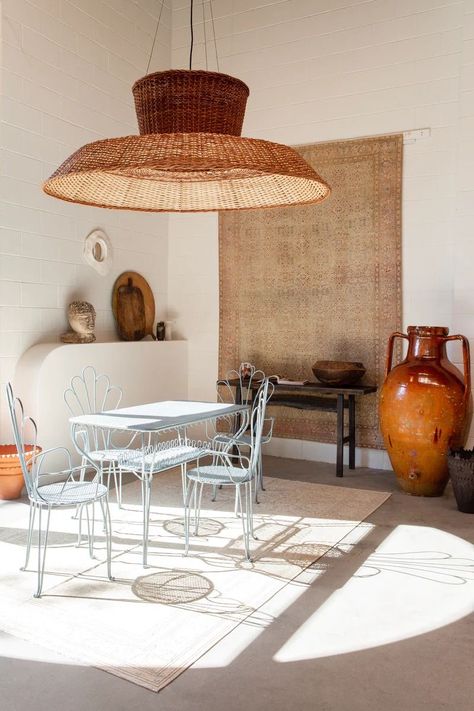 Straw Roof, Calm Color Palette, Big Pendant, Bamboo Lamp, Mood Board Design, Eclectic Interior, Styling Inspiration, Humble Abode, Byron Bay