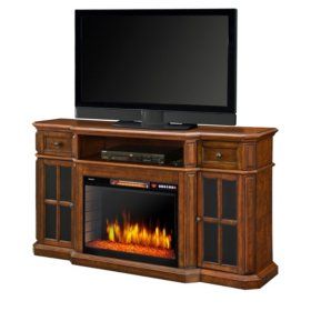 Sam's Club - Muskoka Sinclair TV Stand Media Console with Electric Fireplace Fireplace Tv Stands, Electric Fireplace Entertainment Center, Media Electric Fireplace, Media Fireplace, Electric Fireplace Tv, 60 Tv Stand, Best Electric Fireplace, Swivel Tv Stand, Fireplace Entertainment Center