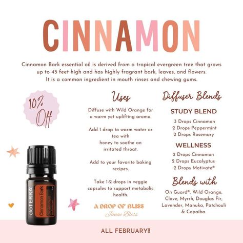 Orange Essential Oil Benefits, Cinnamon Bark Essential Oil, Diy Wax Melts, Cinnamon Benefits, Rosemary Tea, Essential Oil Education, Mouth Rinse, Craft Booth Display, Cinnamon Oil