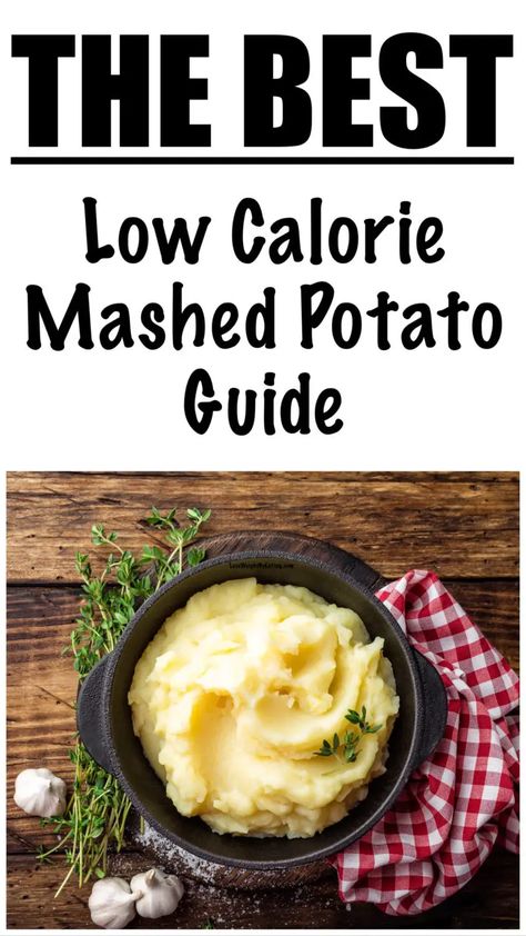 Low Cal Mashed Potatoes, Low Sodium Mashed Potatoes, Low Carb Mashed Potato, Low Fat Mashed Potatoes, Low Calorie Mashed Potatoes, Low Cal Potato Recipes, Low Calorie Potato Recipes, Mashed Potatoes From Scratch, Low Calorie Sauces