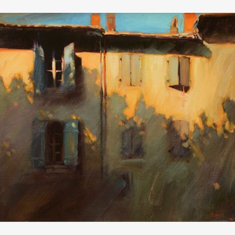 English Paintings, Kim English, Blue Shutters, Oil Painting Inspiration, After Graduation, Art Students, School English, English Art, School Of Art