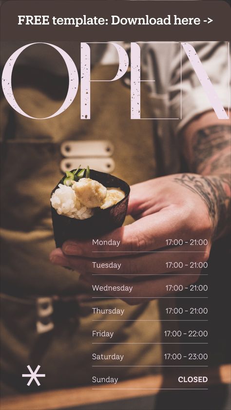 Instagram Restaurant Stories, Restaurant Instagram Story, Street Food Design, Food Graphics, Santa Anna, Instagram Graphic Design, Elegant Restaurants, Pink Minimalist, Open Table