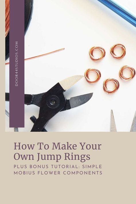 Diy Jump Rings, Wire Weaving Techniques, Wire Bending, Jump Ring Jewelry, Jewellery Wire, Wire Jewelry Tutorial, Jewelry Pliers, Basic Jewelry, Crafts Jewelry