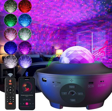 Sky Led, Led Projector Lights, Color Changing Lamp, Galaxy Projector, Galaxy Lights, Star Night Light, Childrens Lighting, Music Speakers, Night Light Projector