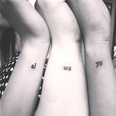 280+ Matching Sibling Tattoos For Brothers & Sisters (2021) Meaningful Symbols & Designs Matching Best Friend Tattoos For 3, 3 Bff Tattoos, Tattoo Ideas For 3 Best Friends, Sisters Tattoo For 3, Bff Tattoos For 3, Friends Tatoos, 3 Sisters Tattoo, 3 Friends Tattoo, 3 Best Friend Tattoos