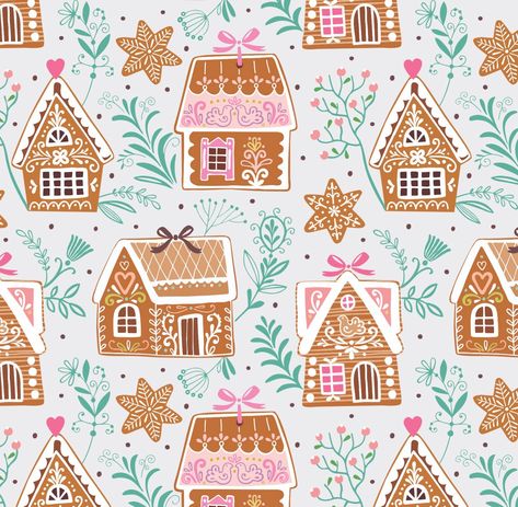 "This beautiful gingerbread house wrapping paper is perfect for wrapping your gifts for her this holiday season! Gingerbread House Gift Wrap * Quantity: Includes 3 Sheets * Material: Premium 70 lb Glossy Paper * Size: Folded sheets, each measures 30\" x 20\" Printed in vibrant color on premium heavyweight paper, this high quality paper feels thick and velvety to the touch. See our entire line of gift wrap at: https://www.etsy.com/shop/SteshaParty?search_query=wrapping Please note: Ribbon is not Gingerbread House Wrapping, Holiday Wrapping, Wrapping Paper Design, Christmas Phone Wallpaper, Cute Christmas Wallpaper, Holiday Wrapping Paper, Wrapping Paper Christmas, Holiday Gift Wrap, Gingerbread Houses