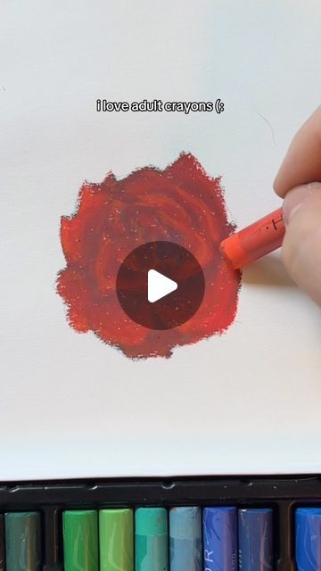 Daphne Frizzle on Instagram: "oil pastels = adult crayons. I love them 😩 
-
#oilpastel #oilpasteltutorial #oilpasteltips #colortheory #drawing #rosedrawing #rosepainting #floralart #floraldrawing #redrose" Pastel Crayon Art, Easy Oil Pastel Art, Pastel Techniques, Oil Pastel Techniques, Oil Pastel Crayons, Oil Pastel Drawings Easy, Pastel Crayons, Oil Pastel Art, Rose Drawing