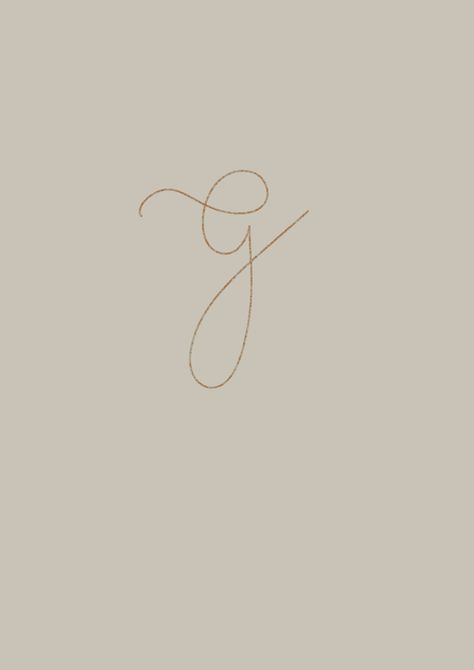 Small G Tattoo, Cursive G Tattoo, G Tattoo Letter Design, G Letter Tattoo, Gg Tattoo, Gabriel Tattoo, Tattoos Minimal, F Tattoo, Dainty Tattoo