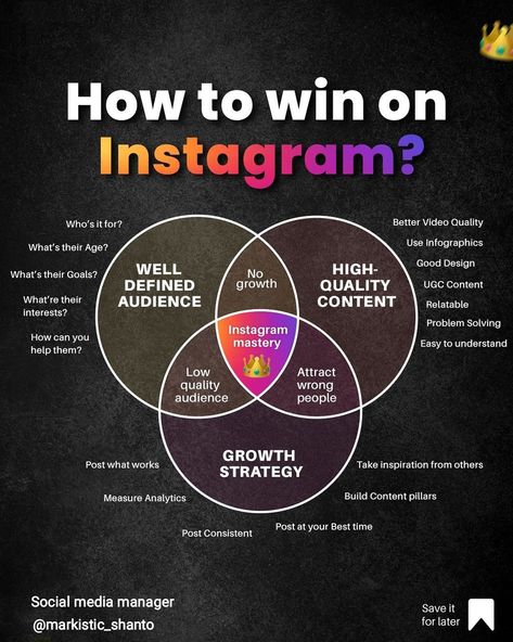 If you want to win on Instagram, be in the middle. SAVE this! ✅

Making it simple and Easy for others can help you win on Instagram.

Follow: @markistic_shanto

📌SAVE this for later!

#socialmediamarketing #instagramgrowth #instagrammarketing #socialmediatips #digitalmarketing
#markistic_shanto #socialmediamanager Easy Social Media Posts, Making Money On Instagram, Social Media Growth Strategy, Instagram Tools, Social Commerce, Social Media Management Tools, Business Marketing Plan, Ecommerce Marketing, Social Media Marketing Plan