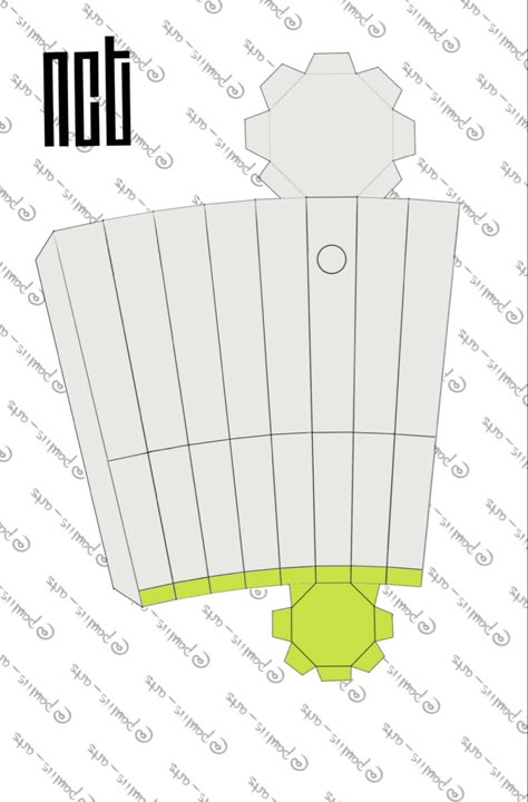 Paper Lightstick, Papercraft Templates Printables, Paper Box Diy, Doll Template, Kpop Diy, Paper Toys Template, Paper Doll Template, Papercraft Templates, Printables Freebies