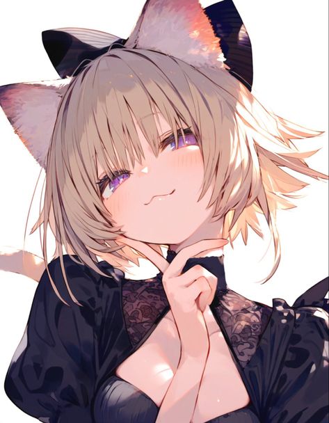 Female Drawing Base, Anime Cat Ears, 캐릭터 드로잉, 5 Anime, Anime Cat, Anime Character Drawing, 영감을 주는 캐릭터, Anime Couples Drawings, Cute Anime Pics