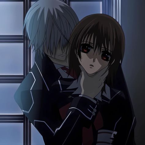 Zero Kiryu Icon, Yuki Vampire Knight, Zero X Yuki, Vampire Knight Pfp, Vampire Knight Cosplay, Vampire Knight Zero, Blingee Emo, Yuki And Zero, Vampire Knight Yuki