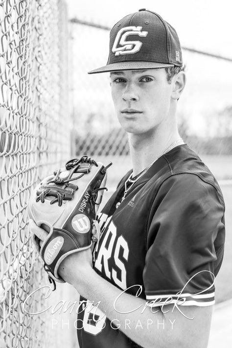 Guy Senior Photos Baseball, Baseball Game Photography, Catcher Senior Pictures Baseball, Senior Boy Baseball Photos, Senior Baseball Picture Ideas, Baseball Senior Pictures, Baseball Pics, Creek Photography, Senior Portraits Male