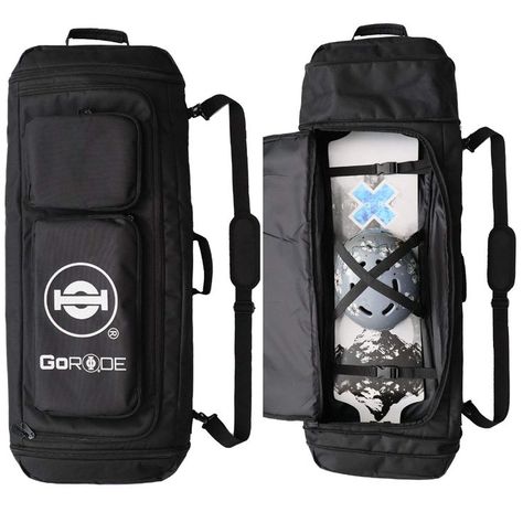 GoRide Elite Electric Longboard Skateboard Backpack Bag Carrier with Laptop Holder Skateboard Bag, Elite Backpack, Skateboard Backpack, Commuter Backpack, Longboard Skateboard, Adjustable Bag, Electric Skateboard, Carrier Bag, Backpack Bag