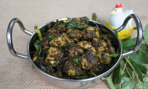 Curry Leaf Pepper Chicken | Steffi's Recipes