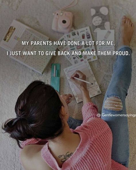 Sure..one day I'll make my parents proud..🤟🏻 New Motivational Quotes, Parents Proud, Bad Parenting Quotes, Proud Quotes, Medical Quotes, Daughter Love Quotes, Self Inspirational Quotes, Girly Attitude Quotes, Study Quotes