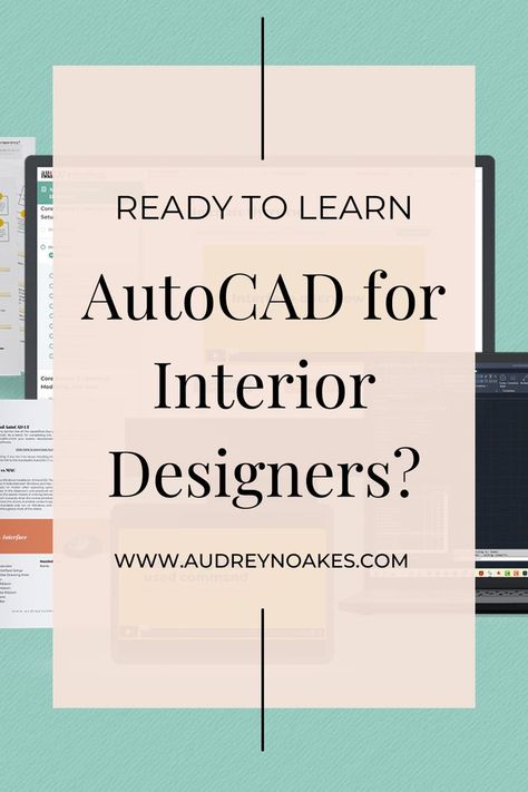 Join my for my brand new course AutoCAD for interior designers where we cover not only the core skills, but how to apply them to common drawing types, managing project phases, and styling drawings for professional presentation. We even get into how to set up efficient and effective templates to get the most out of AutoCAD. Click to learn more. Learn Autocad, Drawing Interior, Interior Design Drawings, Interior Design Courses, Interior Design Software, Professional Presentation, Interior Design Work, Free Interior Design, Autocad