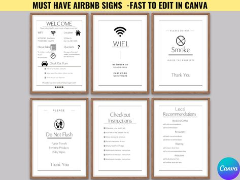 Start An Airbnb, Airbnb Sign, Airbnb Business, Amazing Tools, Airbnb Host, House Rules, Printable Signs, Guest Book, Welcome Sign