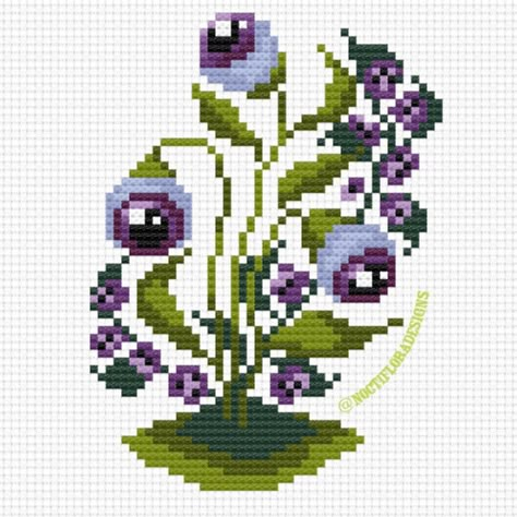 Creepy Embroidery, Free Printable Cross Stitch Patterns, Native American Beading Patterns, Botanical Gothic, Cross Stitch Patterns Free Disney, Forest Goth, Free Hand Embroidery Patterns, Crochet Patterns For Beginners Free, Cross Stitch Patterns Free Printable