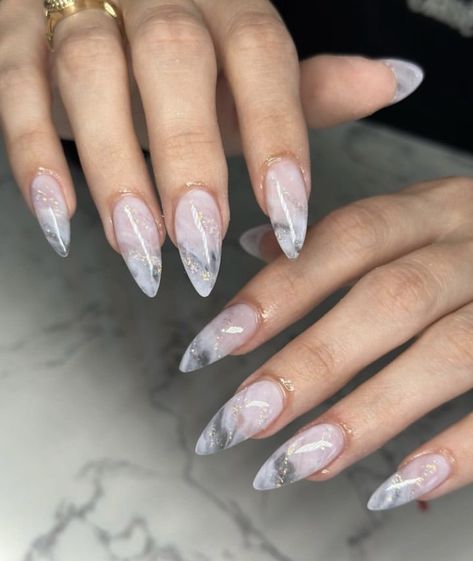 marble nails, marble nail, nail ideas, marbl nails, marbling nails, marble, nails, nail ideas, trendy nails Marble Style Nails, Marble Encapsulated Nails, Korean Marble Nails, White Nails With Marble Design, White Gold Marble Nails, White And Black Marble Nails, Pink February Nails, Clear Marble Nails, Marble Tip Nails