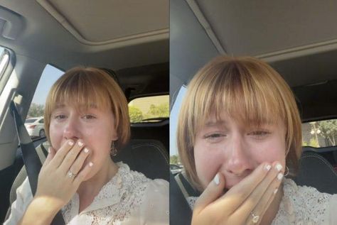 Woman pays $300 for bad haircut and roasts herself: ‘I look like I’m on the PTA’ Bad Haircut Women, Bad Haircut Funny, Strawberry Blonde Bob, Bad Haircut, Laughing And Crying, Roasts, Blonde Bobs, New Hair Colors, Strawberry Blonde