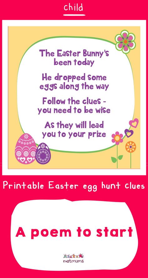 Looking for inspiration for Easter egg hunt clues? We have lots of FREE PRINTABLE CLUES to download. Happy Easter. Egg Hunt Clues, Easter Egg Hunt Clues, Easter Treasure Hunt, Easter Scavenger Hunt, Trendy Easter, Easter 2021, Easter Hunt, Ideas For Easter Decorations, Ideas For Easter