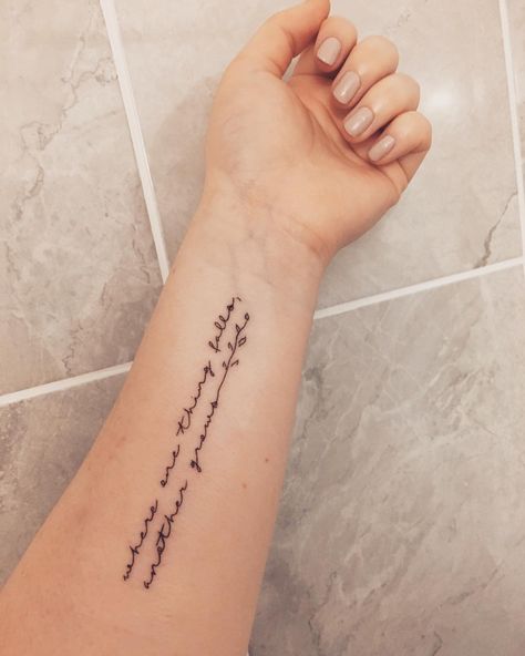 Arm Tattoos For Women Forearm, Poem Tattoo, Arm Quote Tattoos, Quote Tattoos Placement, Forearm Tattoo Quotes, Inner Arm Tattoo, Quote Tattoos, Omerta Tattoo, Tattoo Inspiration Men