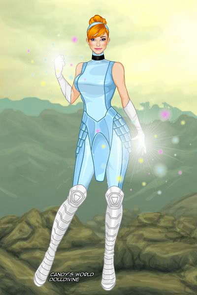 Disney Cinderella Fanart, Cinderella Redesign, Cinderella Fanart Modern, Cinderella Warrior, Disney Princess Warriors, Cinderella Fashion Illustration, Comicon Cosplay, Disney World Princess, Male Fairy