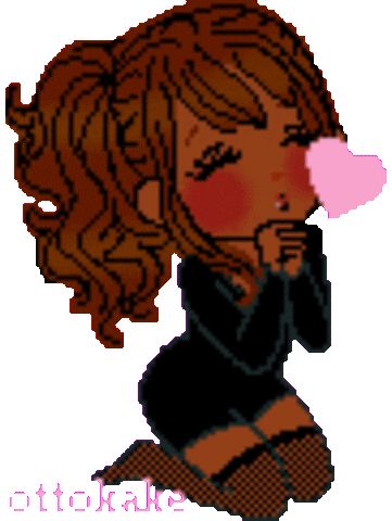 Gyaru Gif Pfp, Gyaru Pixel Gif, Gyaru Pixel Art, Gyaru Gif, Gyaru Art, Black Cartoon Characters, Gyaru Fashion, Black Anime Characters, Black Cartoon