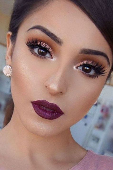 Trucco Smokey Eye, Gorgeous Wedding Makeup, Make Up Gold, Wedding Hairstyles And Makeup, Alat Makeup, Make Up Tutorials, Rose Gold Makeup, Valentines Day Makeup, Heavy Makeup